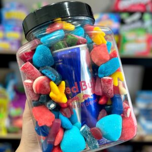 Pick & Mix With Drink Gift Jar