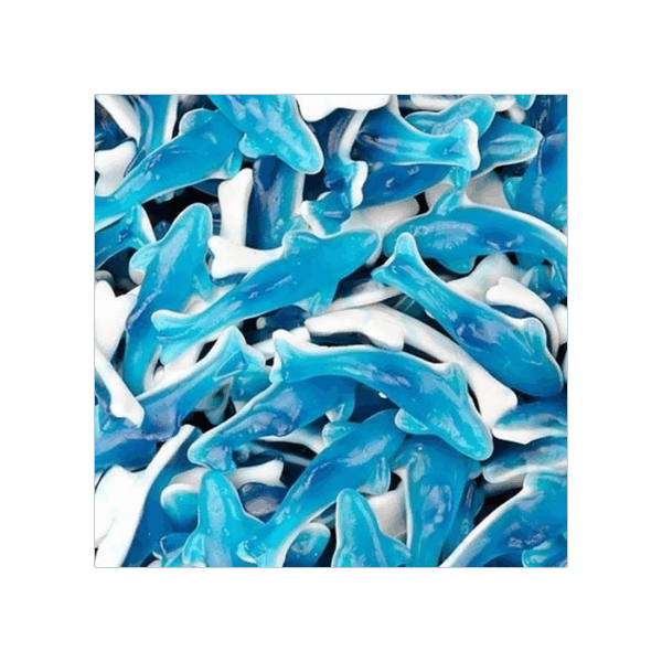 Blue Raspberry Dolphins