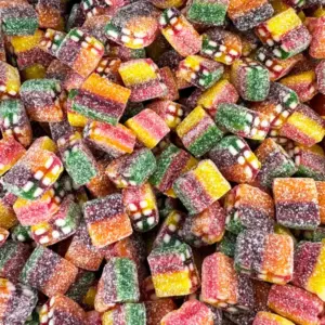 Fizzy Rainbow Bricks (Vegetarian)