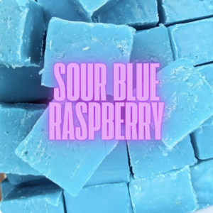 Sour Blue Raspberry Fudge