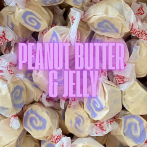 Peanut Butter & Jelly Salt Water Taffy 100g